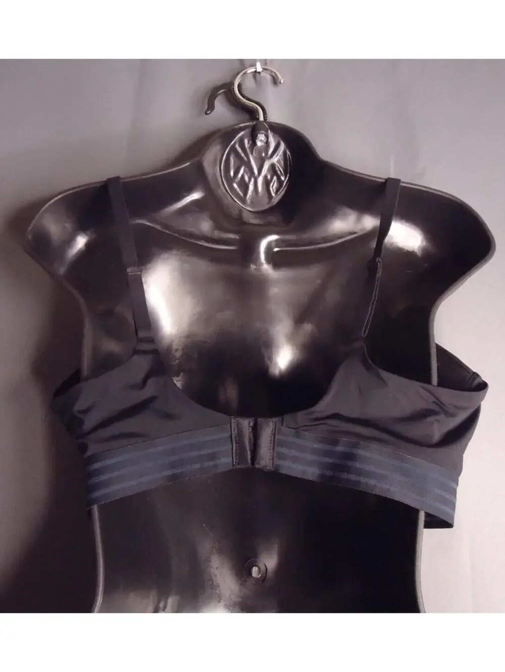 Auden Wirefree Push-Up Bra Lightly Lined Black Size 36D